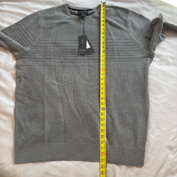 NEW Shaquille O’Neal Men’s Gray Sweater | Size 2XL Big And Tall - Picture 6 of 8